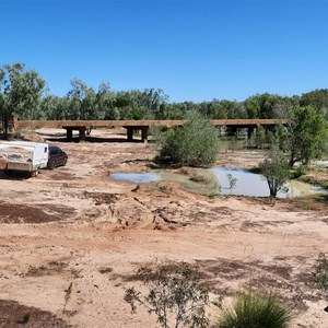 Road from railway bridge