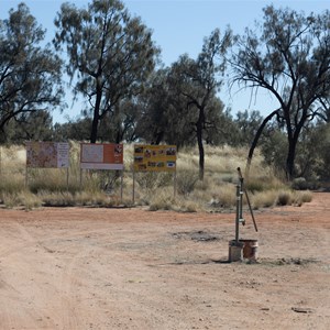 Entrance to camp