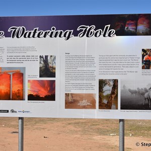 Thallon Silo Mural Viewing Area