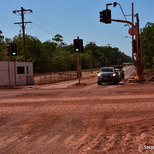 Weipa Haul Road Crossing 