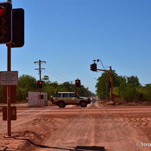 Weipa Haul Road Crossing 