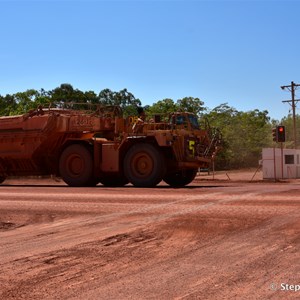 Weipa Haul Road Crossing 