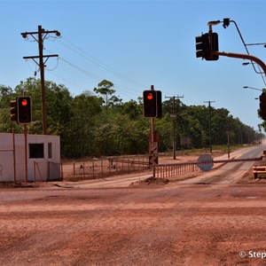 Weipa Haul Road Crossing 