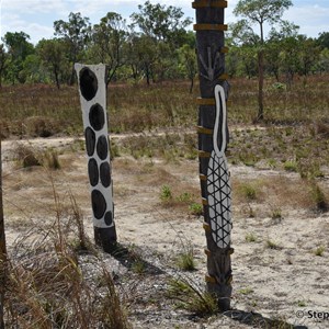 Bouchat Totem Poles