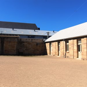 The parade ground in the convict area