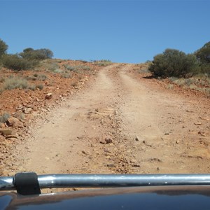 Slightly rocky incline