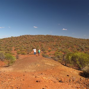 Above the tunnel