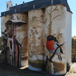 Wirrabara Silo Art 