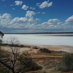 Lake Brown in the dry