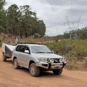 Powerlines on Scarp Rd