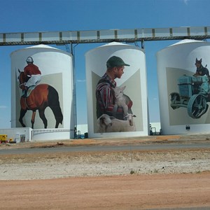 Pingrup Painted Silo