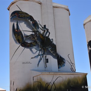 Waikerie Silo Art 