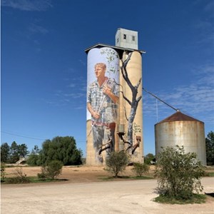 Patchewollock Silo Art