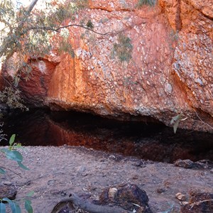 The Black Pool - rock overhang