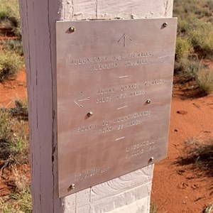 “Kintore Avenue” Len Beadell plaque