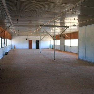 Maralinga Airstrip - terminal interior