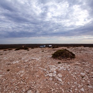 Road in and Rocky Walkway