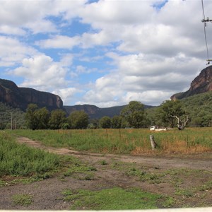 The shale refining relics are in this valley 