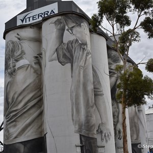 Coonalpyn Silo Art 