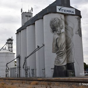 Coonalpyn Silo Art 