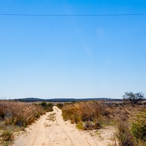 First section of the 4WD sandy track