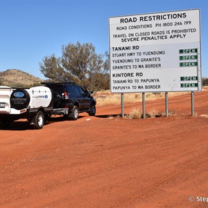 Tanami Rd & Stuart Hwy 