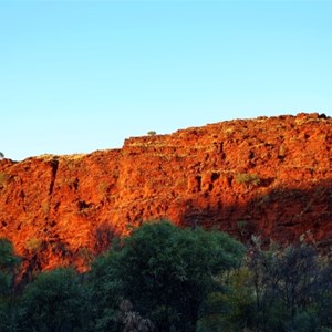 Surrounding hills at Kalgan Pool