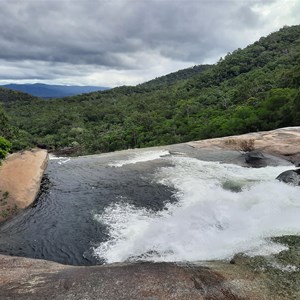 Top of falls