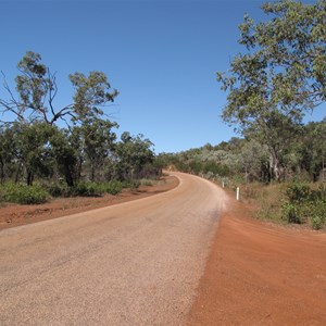 Bottom of jump up,view to SE