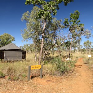 Start of track to gorge