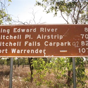 Campsites at the river