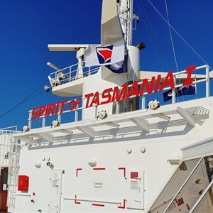 Spirit of Tasmania I at Station Pier