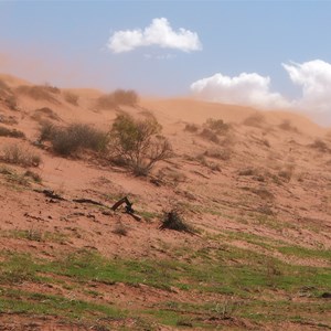Shifting sands in the lower Hay River