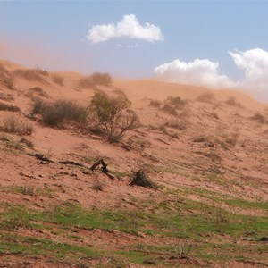 Shifting sands in the lower Hay River