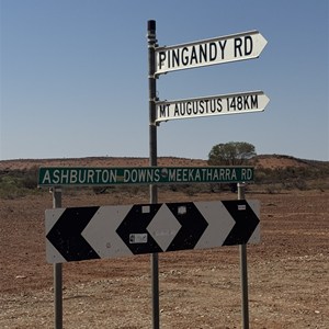 Pingandy Rd & Ashburton Downs Meekatharra Rd