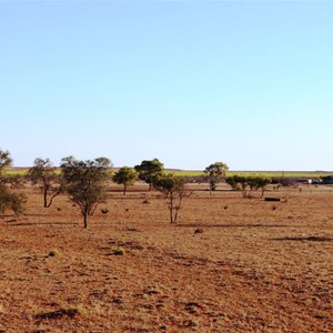 View from the sand hills of the Cooper flood plains