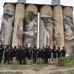 Brim Silo art