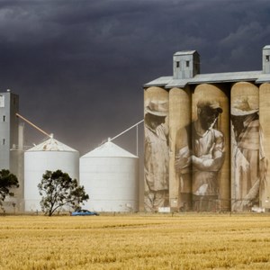 Brim Silo art