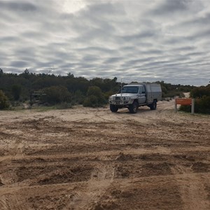 Chinamans Well Track and Murrayville Track Intersection