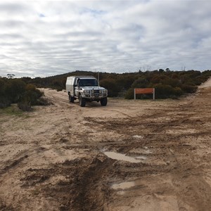 Chinamans Well Track and Murrayville Track Intersection