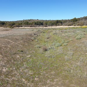 water catchment/dam at Hermie Strausses Garden