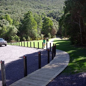 Parking picnic area