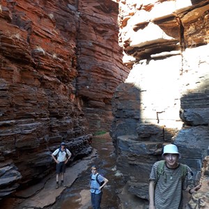 Entrance to waterfall cavern