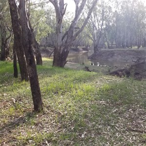 Camping by river