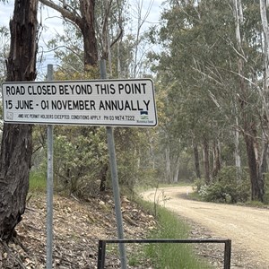 Heyfield Jamieson Rd & Mt Sunday Tk & Silvermine Spur Tk