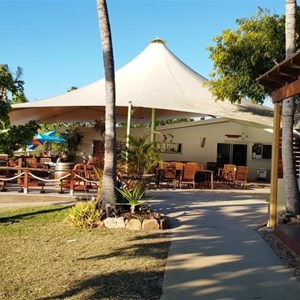 Restaurant and bar area