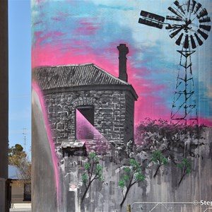 Cowell Silo Art