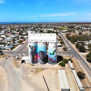 Cowell Silo Art