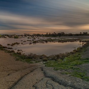 puddling dam at Grawin