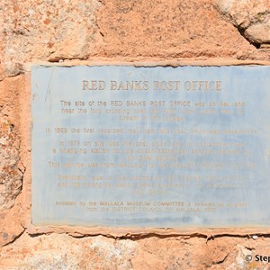 Red Banks River Light Bridge & Cairn